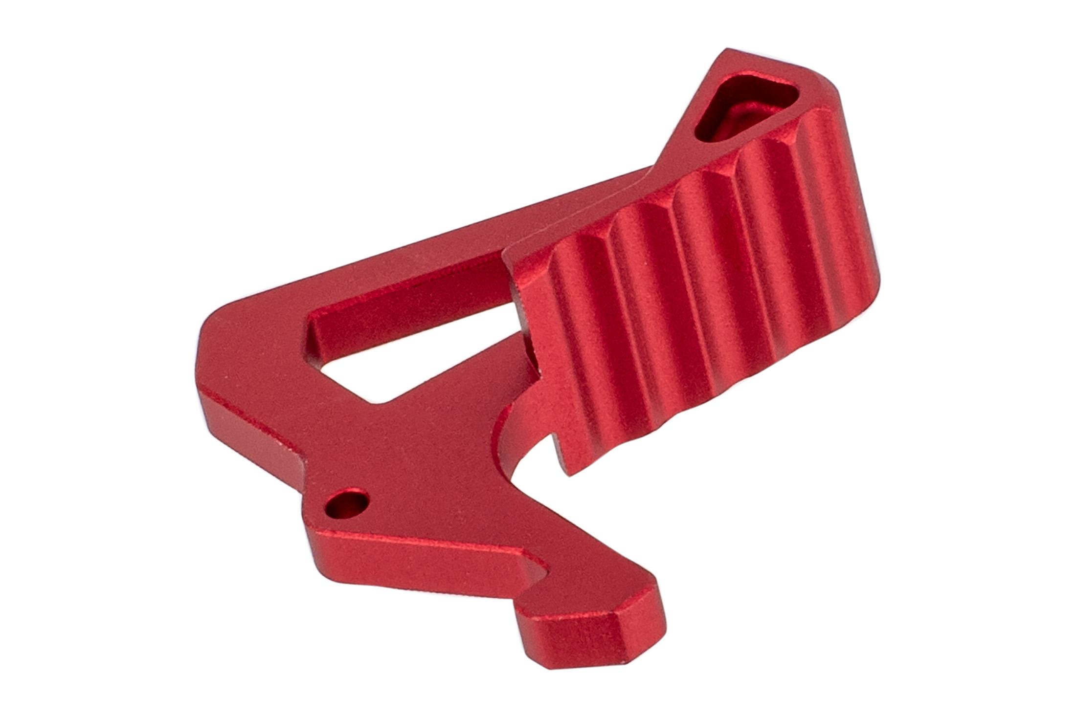 Strike Industries AR Charging Handle Extended Latch - Red